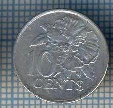 AX 1169 MONEDA - TRINIDAD SI TOBAGO - 10 CENTS -ANUL 1990 -STAREA CARE SE VEDE foto