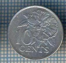 AX 1169 MONEDA - TRINIDAD SI TOBAGO - 10 CENTS -ANUL 1990 -STAREA CARE SE VEDE