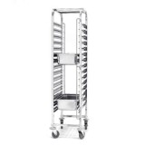 Carucior pentru 15 tavi GN1/1, inox