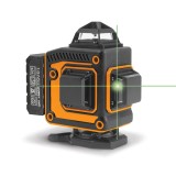 Set nivela laser, max 15 m, 16 laser verde 3D / 360&deg;, Handy