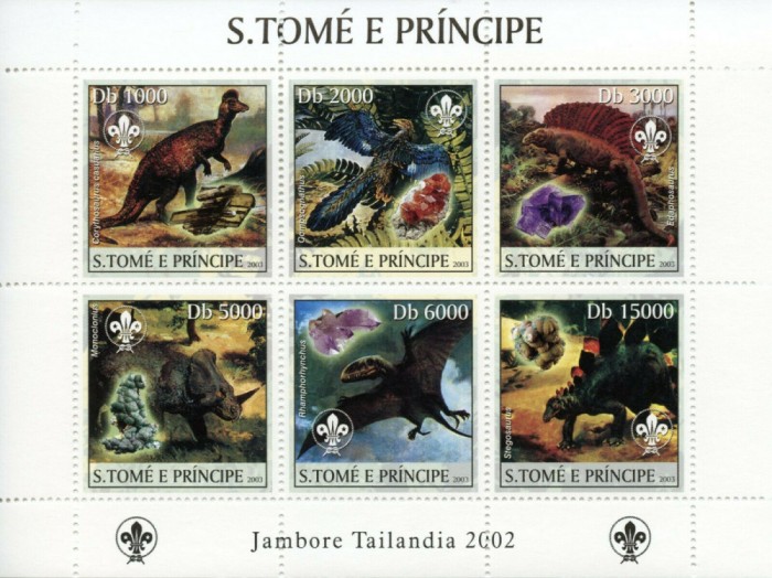 SAO TOME 2004 DINOZAURI