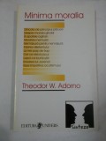 MINIMA MORALIA - THEODOR W.ADORNO