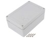 Carcasa universala KRADEX ABS IP67, 100x150x60mm, Gri deschis