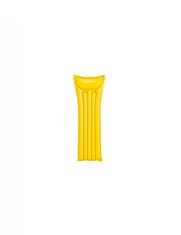 Saltea gonflabila galbena pentru plaja 182x68cm