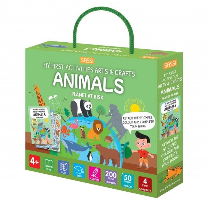 Primul set de arta &amp; lucru manual - Animalute
