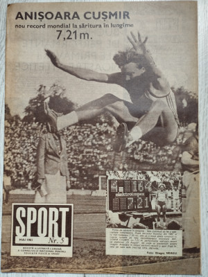 Revista SPORT nr. 5 - Mai 1983 - Universitatea Craiova foto