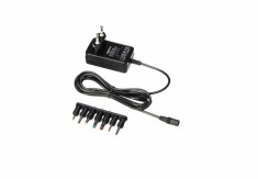 Sursa de alimentare universala cu 7 mufe detasabile, tensiune 3-12 V DC, polaritate reversibila - RESIGILAT foto