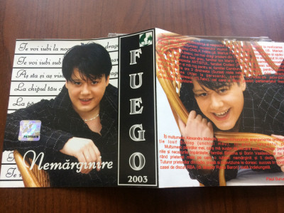 FUEGO nemarginire album 2003 cd disc muzica slagare usoara dance RBA 1144 VG+ foto