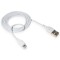 Cablu Date si Incarcare USB la Lightning XO Design NB103, 2.1A, 2 m, Alb