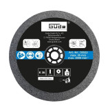 Cumpara ieftin Disc abraziv pentru polizor de banc Gude 55523, O125x16x20 mm, granulatie K36