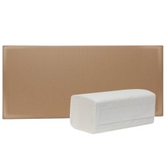 Hartie Pliata Alba 2 Straturi Esenia, 21 x 25cm, 150 buc foto