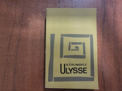 Ulysse de G.Calinescu foto