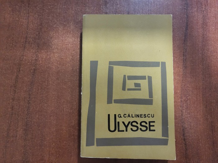 Ulysse de G.Calinescu