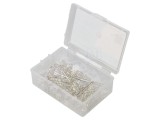 Set 50 LED-uri THT 5mm Alb Rece 3-15V 7,5mA cu Cutie Plastic
