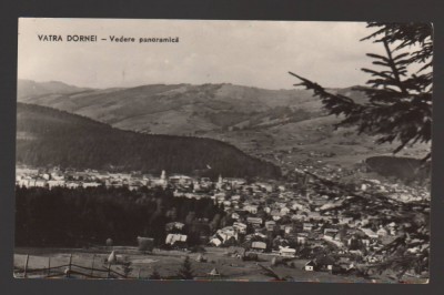 CPIB 19570 CARTE POSTALA - VATRA DORNEI. VEDERE PANORAMICA, RPR foto