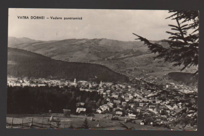 CPIB 19570 CARTE POSTALA - VATRA DORNEI. VEDERE PANORAMICA, RPR