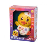 Rățușcă Jucărie Interactivă cu Lumini și Sunete MomKi, Unisex, 1 an+