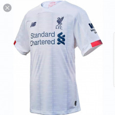 Tricou fotbal Liverpool fara imprimeu pe spate foto