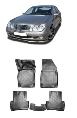 Set covorase cauciuc tip tavita Mercedes E-Class W211 (2002-2009) foto