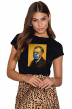 Cumpara ieftin Tricou dama negru - Van Gogh in Pandemie - XL, THEICONIC