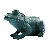 Ubbink Figurină de iaz cu joc de apă, broască, 12 cm, 1386008