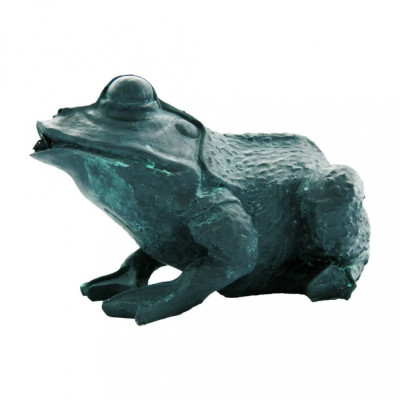 Ubbink Figurină de iaz cu joc de apă, broască, 12 cm, 1386008 foto