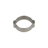 2-Ohr-Schlauchklemme 10mm, Edelstahl rostfrei