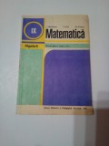 MATEMATICA ~ ALGEBRA cl.a IX -a ~ C.NASTASESCU * GH.RIZESCU