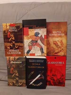 GLADIATOR/MARELE/NOAPTEA/SCOALA GLADIATORILOR-SCARROW/RUSSELL/MONDFELD/WERTHEIM foto