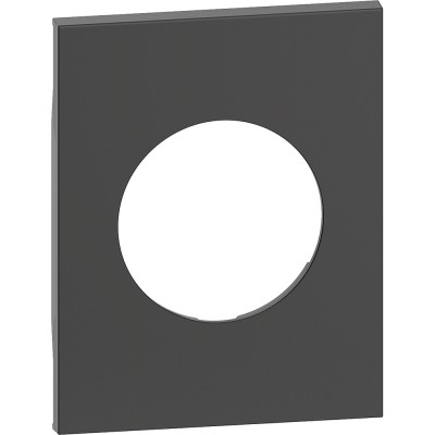 Placa priza standard german 3M Living Now Bticino negru KG04M3 foto