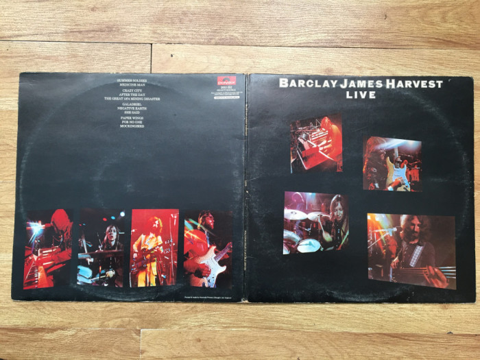 Barclay James Harvest - Live (1974,2LP,2 Viniluri, Polydor,UK ) vinyl vinil