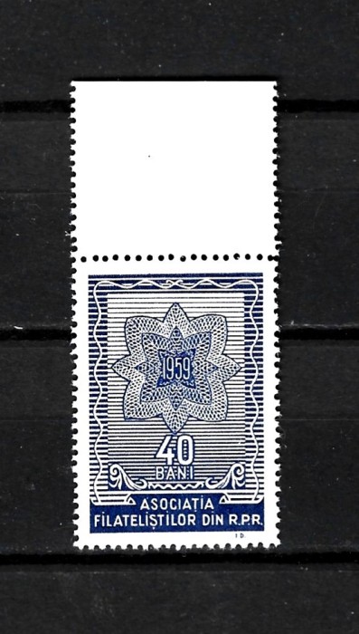 ROMANIA 1959 - ZIUA MARCII POSTALE, MNH - LP 484