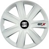 Set 4 Capace Roti GTX Alb R15, Compatibil Cu Seat, Autohelix MSA