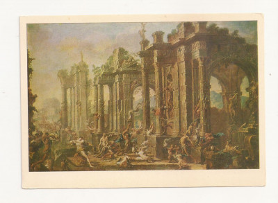 FA26-Carte Postala-RUSIA-Leningrad, Alessandro Magnasco, Bacchanalia, necirculat foto