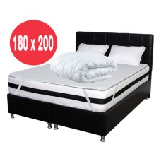 Set Avantaj Saltea Memory foam Crin 180x200x25 plus 2 perne plus Husa foto