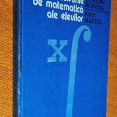 Teme pentru cercurile si concursurile de matematica ale elevilor- Busneag 1983