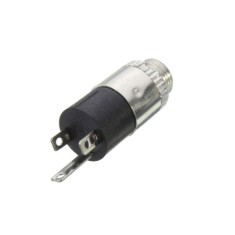 Mufă Audio Mamă cu Filet, PJ392, 3.5mm &ndash; conector stereo pentru montaj panou