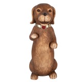 Cumpara ieftin Figurina Catelus ceramica multicolora 23x19x47 cm