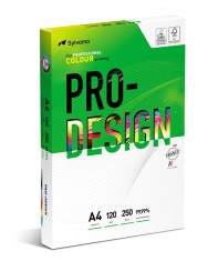 Carton A4, Satinat, Pro-design, Clasa A++, 120 Gr./mp, 250 Coli/top - Alb foto