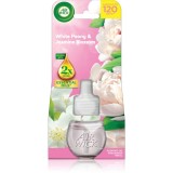Air Wick Essential Oils White Peony &amp; Jasmine Blossom rezervă pentru difuzorul electric 19 ml
