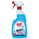 Detergent Geamuri DUAL POWER, 500 ml, Solutie pe Baza de Amoniac, Detergent pentru Gemuri, Solutie de Geamuri, Spray de Geamuri, Spray Curatare Geamur