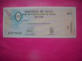 HOPCT 1 AUSTRAL 1987 -PROVINCIA DE SALTA 1987 ARGENTINA-AUNC