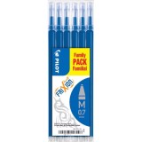 Rezerva roller, 0.7 mm, culoare albastru, 6 buc/set, Pilot Frixion