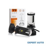 Bec cu led h4 2 faze cu lupa 4000lumen 30w 12v cod: mini-h4-led-lupa Alta marca Alt model #7, Array