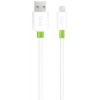 Cablu Date si Incarcare USB la Lightning Goui Classic, 1 m, Alb G-LC8PIN-02W