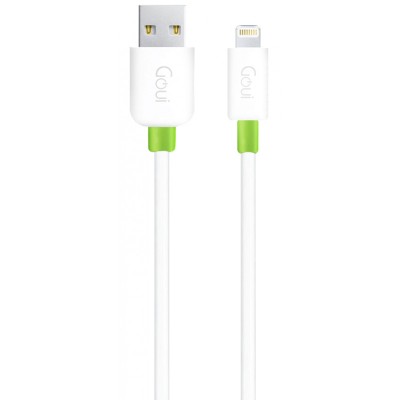 Cablu Date si Incarcare USB la Lightning Goui Classic, 3 m, Alb G-LC8PIN3M-02 foto