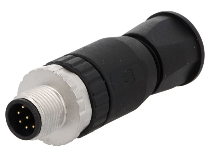 Conector M12 tată 8 pini IP67