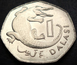 Moneda exotica 1 DALASI - GAMBIA, anul 2008 * cod 2880 B