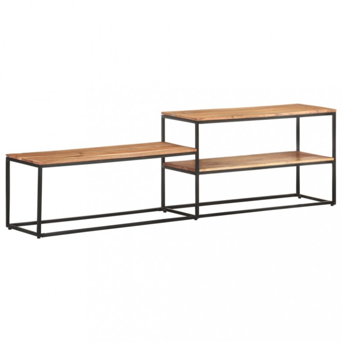 Gossi comoda tv, 180x30x50 cm, lemn masiv de acacia