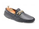 Cumpara ieftin Mocasini eleganti LE COLONEL bleumarin, 60863, din piele naturala